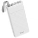 Повербанк портативний акумулятор Power Bank Hoco J73 Powerful 30000 mAh White
