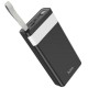 Повербанк портативний акумулятор Power bank Hoco J73 Powerful 30000 mAh Black