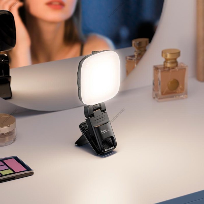  Накамерне відеосвітло LED HOCO K29 Wonder mini fill light Black