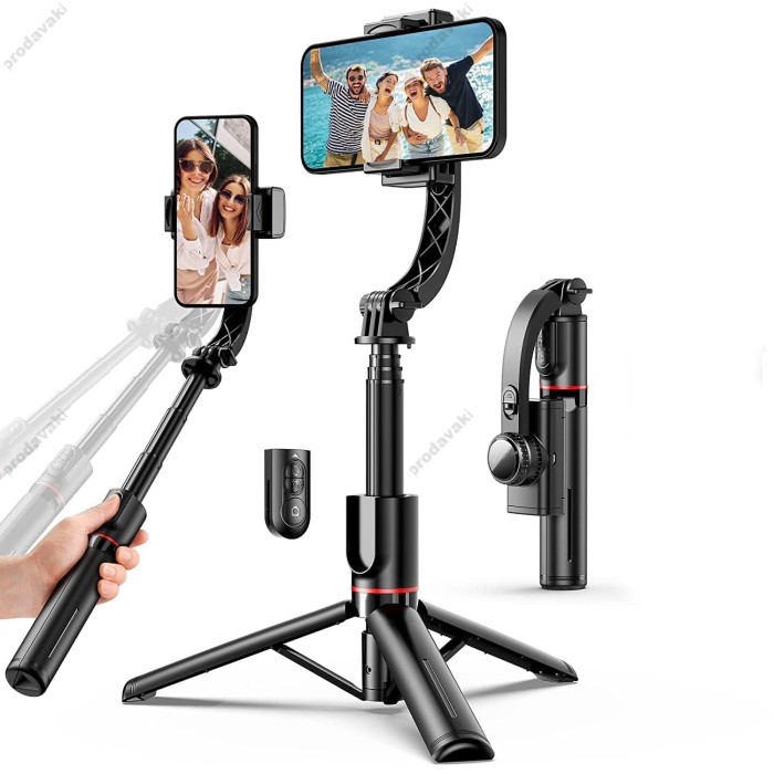 Одновісний стабілізатор (стедікам) CH Gimbal Stabilizer L19 0.70m Black