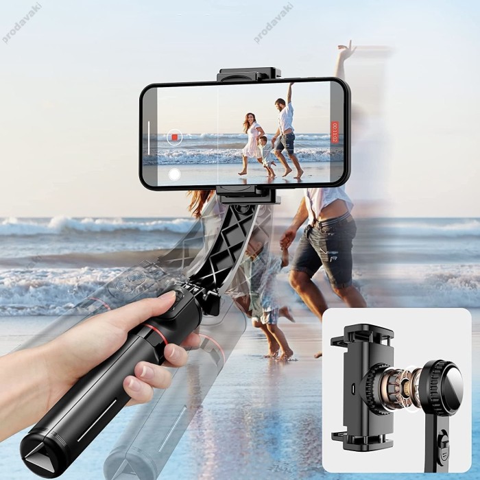 Одновісний стабілізатор (стедікам) CH Gimbal Stabilizer L19 0.70m Black