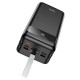 Повербанк портативний акумулятор Power bank Hoco J86B Powermaster 22.5W 60000mAh Black