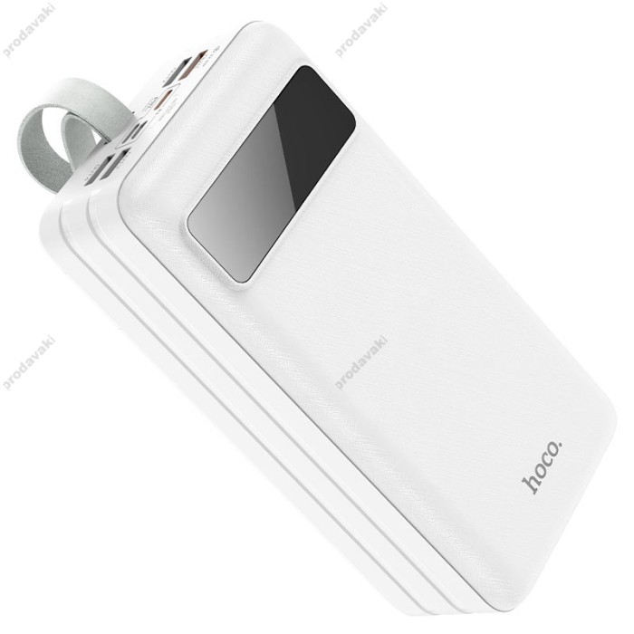 Повербанк портативний акумулятор Power Bank Hoco J86B Powermaster 22.5W 60000mAh White