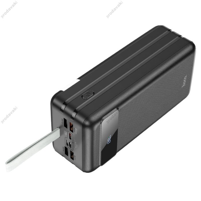 Повербанк портативний акумулятор Power bank Hoco J86B Powermaster 22.5W 60000mAh Black