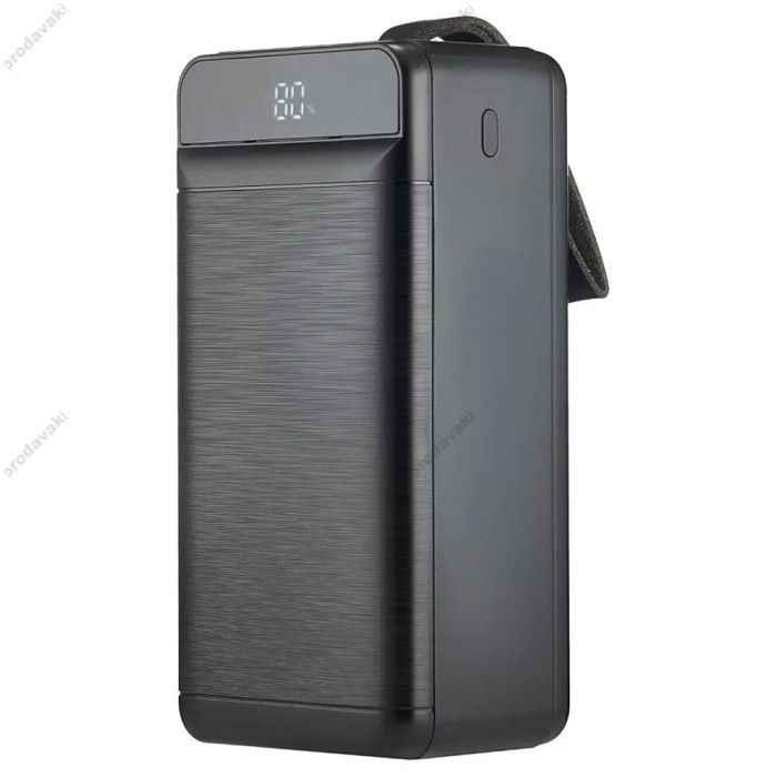 Повербанк портативний акумулятор Power bank XO PR159 Fast-charging 22.5W 60000 mAh Black