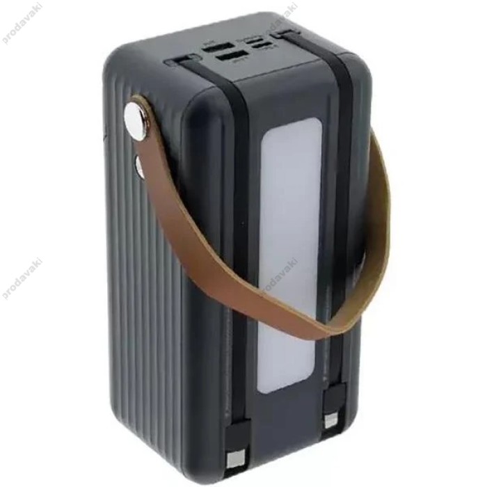 Повербанк портативний акумулятор Power bank Remax RPP-565 20W + 22.5W 60000 mAh Gray