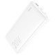 Повербанк акумулятор портативний Power Bank Hoco J87A Tacker 20W 20000 mAh White