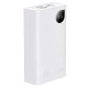 Повербанк портативний акумулятор Power bank Baseus Adaman2 VOOC Overseas Edition 30W 20000 mAh White PPAD050002