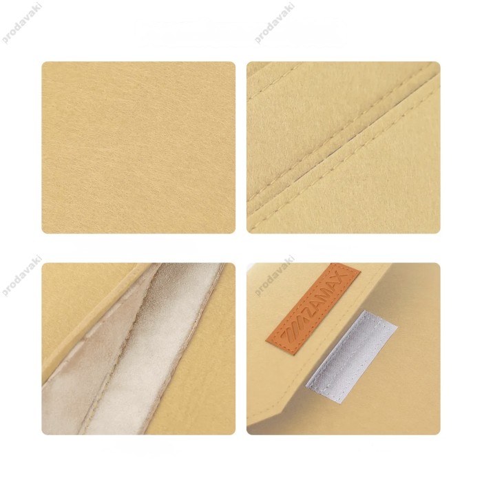 Чохол - конверт із повсті ZAMAX для MacBook ноутбука планшета 13"-14.2" Beige