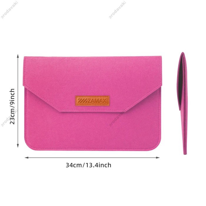 Чохол - конверт із повсті ZAMAX для MacBook ноутбука планшета 13"-14.2" Candy