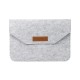 Чохол - конверт із повсті ZAMAX для MacBook ноутбука планшета 15"-16.2" Light Grey