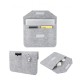 Чохол - конверт із повсті ZAMAX для MacBook ноутбука планшета 15"-16.2" Light Grey