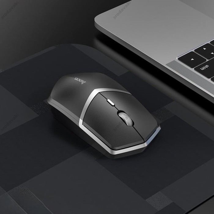Комп'ютерна Миша HOCO DI33 Cool 2.4G wireless mouse Black