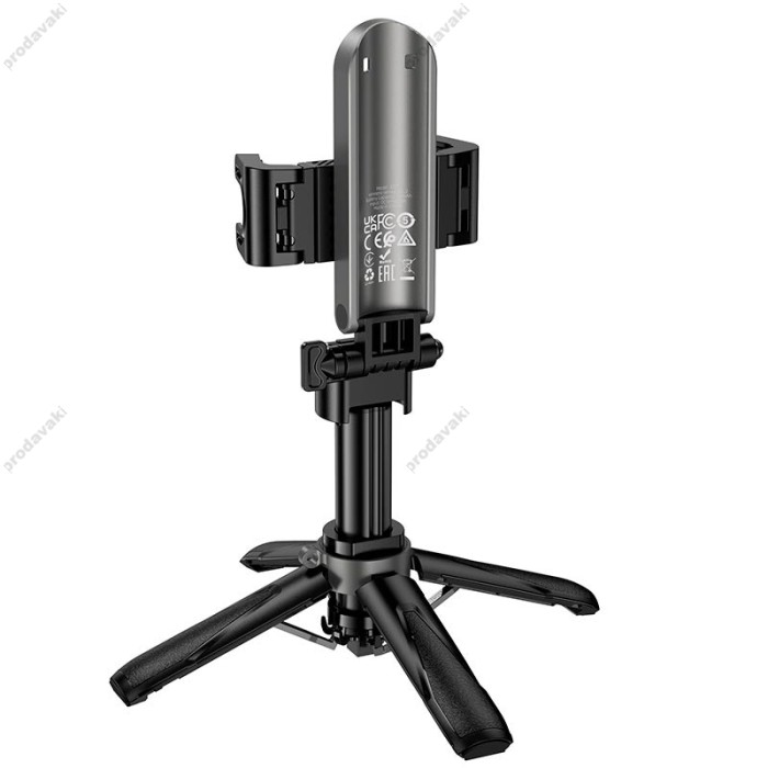 Монопод-трипод HOCO K27 Magic portable mini live broadcast stand 0.39 Black