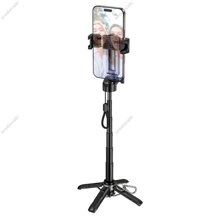 Монопод-трипод HOCO K27 Magic portable mini live broadcast stand 0.39 Black