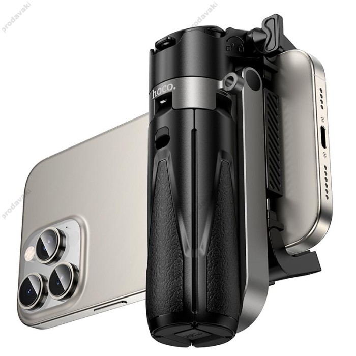 Монопод-трипод HOCO K27 Magic portable mini live broadcast stand 0.39 Black