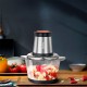 Електричний подрібнювач HOCO HA05A Kitchen electric meat grinder 2L Silver