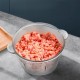 Електричний подрібнювач HOCO HA05A Kitchen electric meat grinder 2L Silver