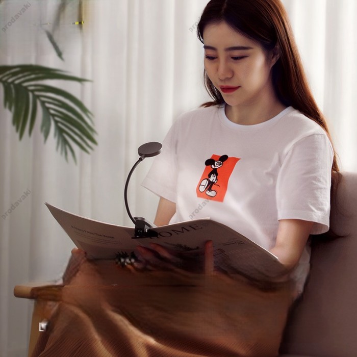 Настільна лампа BASEUS Comfort Reading Mini Clip Lamp (DGRAD-0G)
