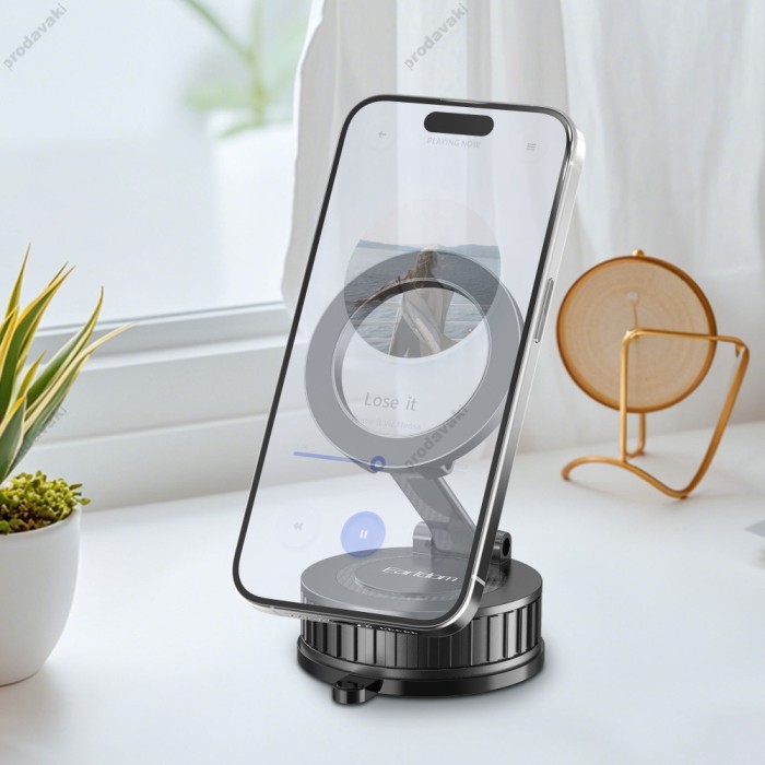 Автомобільний тримач Earldom ET-EH342 Smartphone Car Holder Black