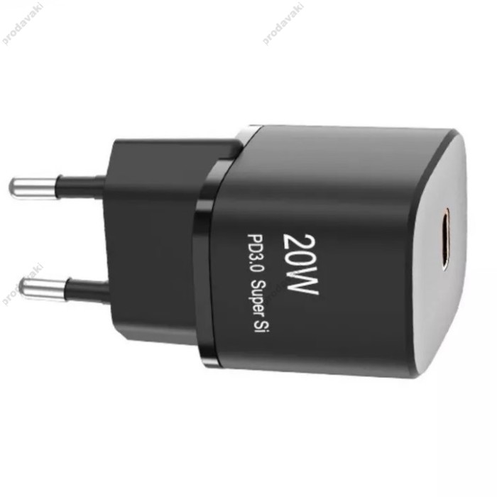 Мережевий зарядний пристрій Veron TC-099 20W Black