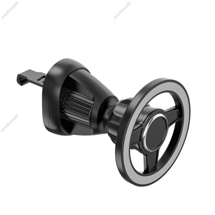 Автомобільний тримач із бездротовою зарядкою Wiwu CH038 Lotto Black