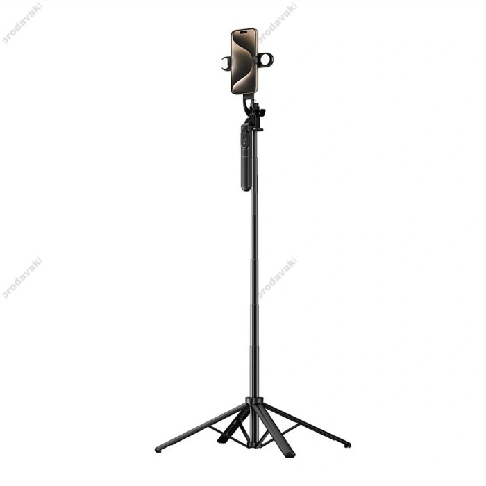 Монопод-трипод WiWU Wi-SE012 Live Broadcast Tripod Selfie Stick 1.8m Black