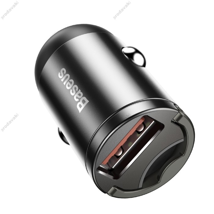 Автомобільний зарядний пристрій Baseus Tiny Star Mini Quick Charge Car 30W Grey VCHX-A0G
