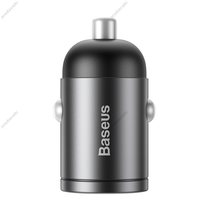 Автомобільний зарядний пристрій Baseus Tiny Star Mini Quick Charge Car 30W Grey VCHX-A0G