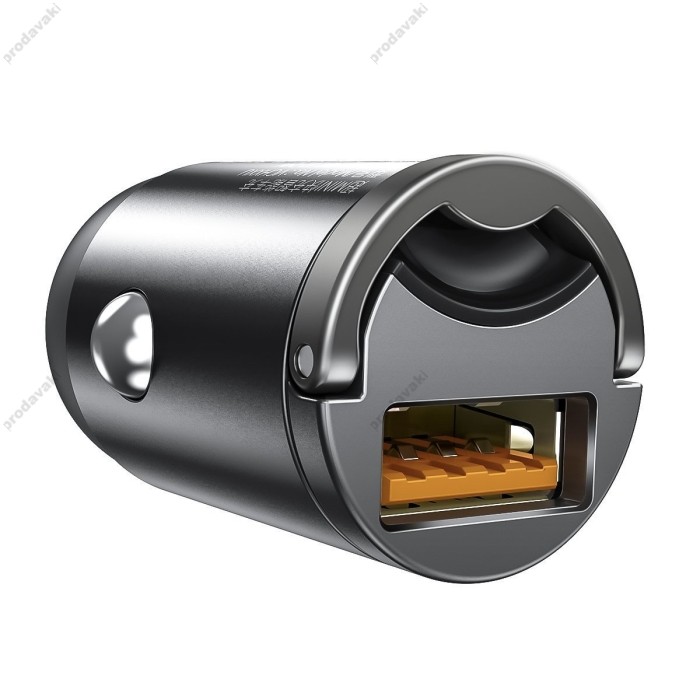 Автомобільний зарядний пристрій Baseus Tiny Star Mini Quick Charge Car 30W Grey VCHX-A0G