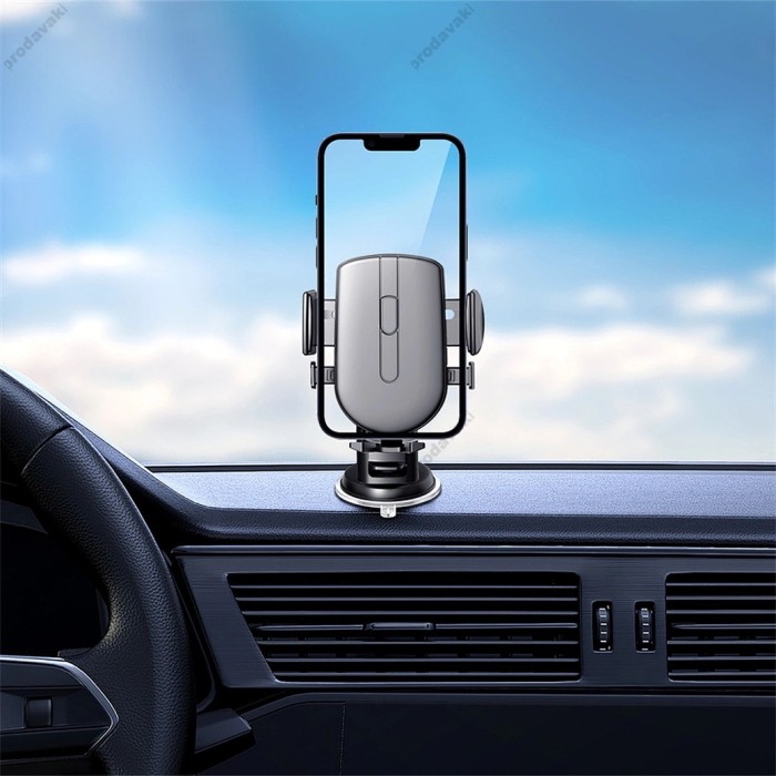 Автомобільний тримач WiWU Wi-CH054 Gentleman Car Mount Black