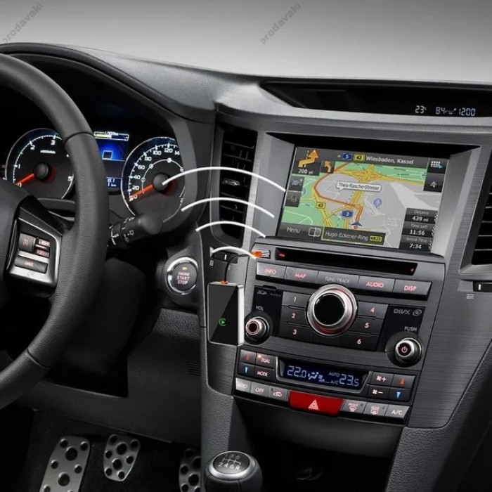 Автомобільний бездротовий адаптер CarPlay WiWU Wi-CP002 Grey