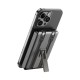 Повербанк портативний акумулятор Power bank Rock P50 Magnetic MagSafe магнітний 10000 mAh Black