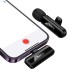 Бездротовий мікрофон Hoco L20 iPhone Lightning Fair wireless microphone Black