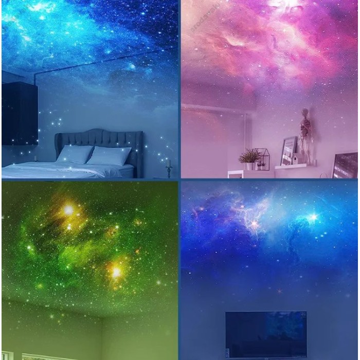 Нічний світильник-проектор XO CF4 mini Astronaut Sky Projection Lamp (No Extral Refund) White