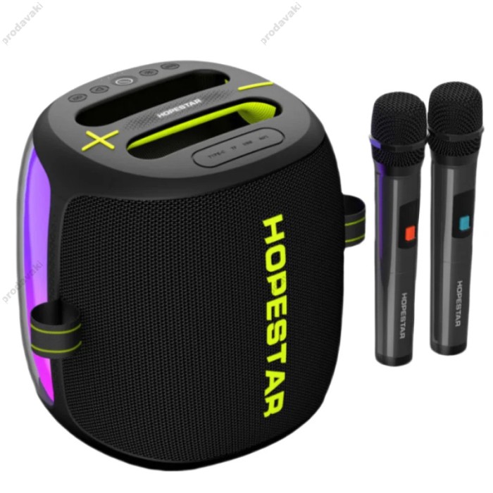 Портативна колонка Bluetooth HOPESTAR Hopestar Party 500 100W Black