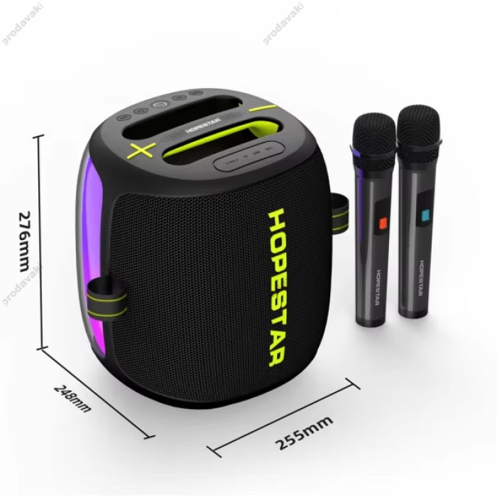 Портативна колонка Bluetooth HOPESTAR Hopestar Party 500 100W Black
