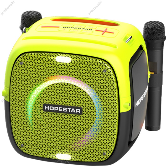 Портативна колонка Bluetooth HOPESTAR Party One 80W Yellow