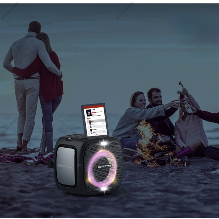 Портативна колонка Bluetooth HOPESTAR Party One 80W Black
