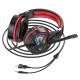 Дротові навушники HOCO W104 Drift Gaming Black-red