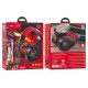 Дротові навушники HOCO W104 Drift Gaming Black-red