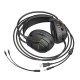 Дротові навушники BOROFONE BO105 Thunder gaming headphones with mic Black