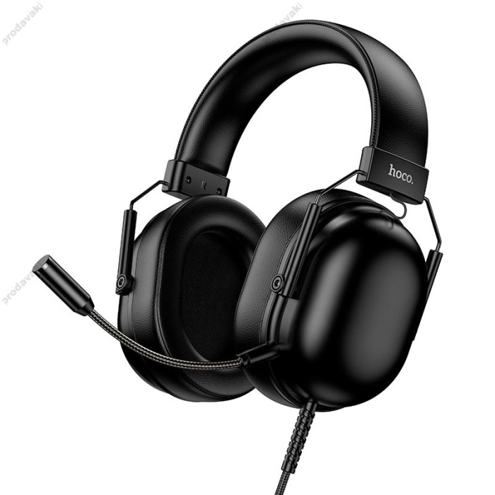 Дротові навушники HOCO W113 Dynamic channel gaming headphones USB 7.1 Black