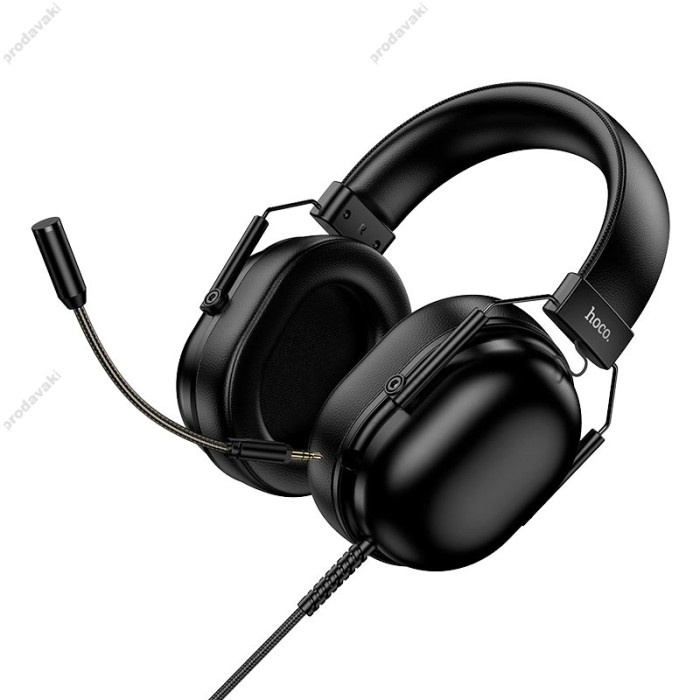Дротові навушники HOCO W113 Dynamic channel gaming headphones USB 7.1 Black
