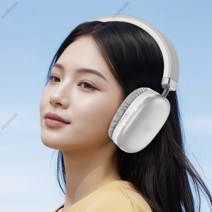 Бездротові Bluetooth навушники XO BE45 Beiguo Headworn Earphones BT 5.3 Silver