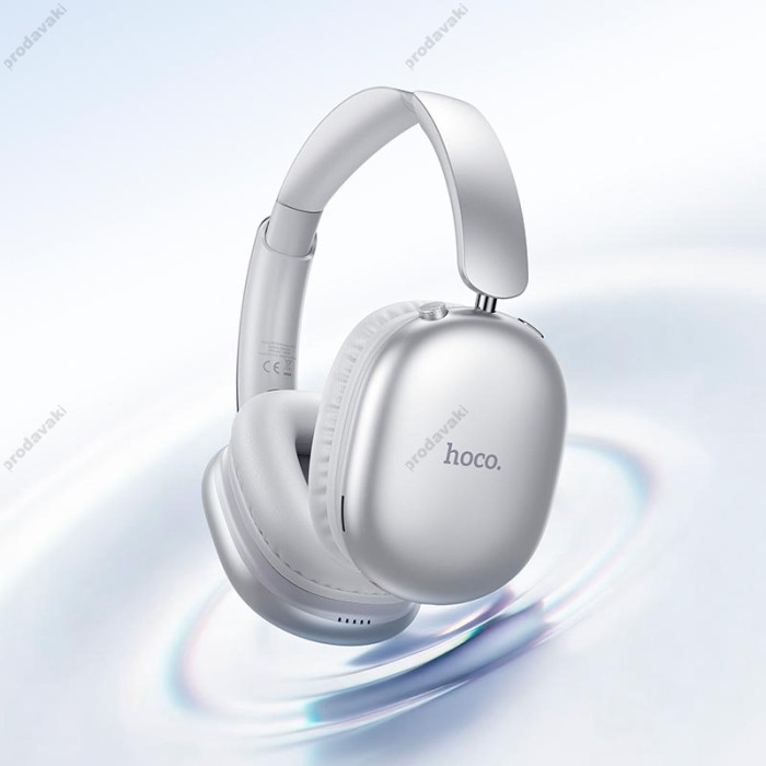 Бездротові Bluetooth навушники HOCO W73 Graceful headphones BT 6.0 Silver