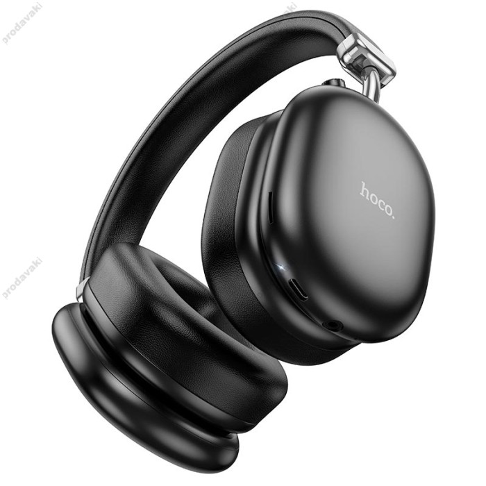 Бездротові Bluetooth навушники Hoco W35 Max Auspicious ANC noise reduction BT 5.4 Black