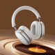 Бездротові Bluetooth навушники Hoco W35 Max Auspicious ANC noise reduction BT 5.4 Silver