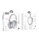Бездротові Bluetooth навушники Hoco W35 Max Auspicious ANC noise reduction BT 5.4 Silver