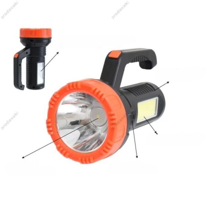 Ліхтарик ручний CH XS-520 Working Light Black